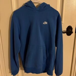 Nike Royal Blue Embroidered Hoodie